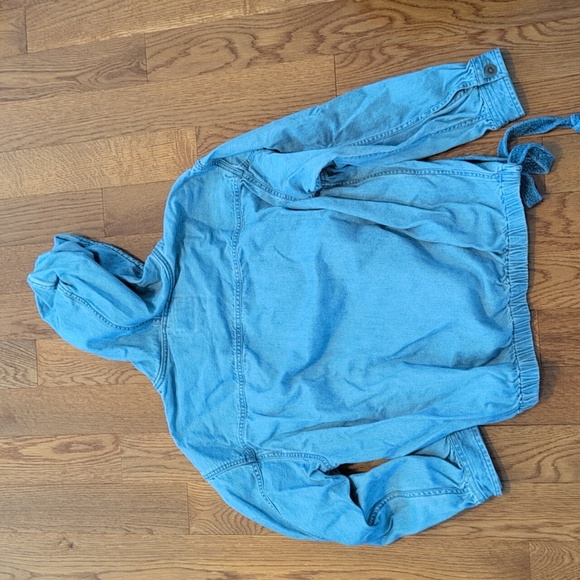 American Eagle - Denim Hoodie - Medium - Picture 6 of 6